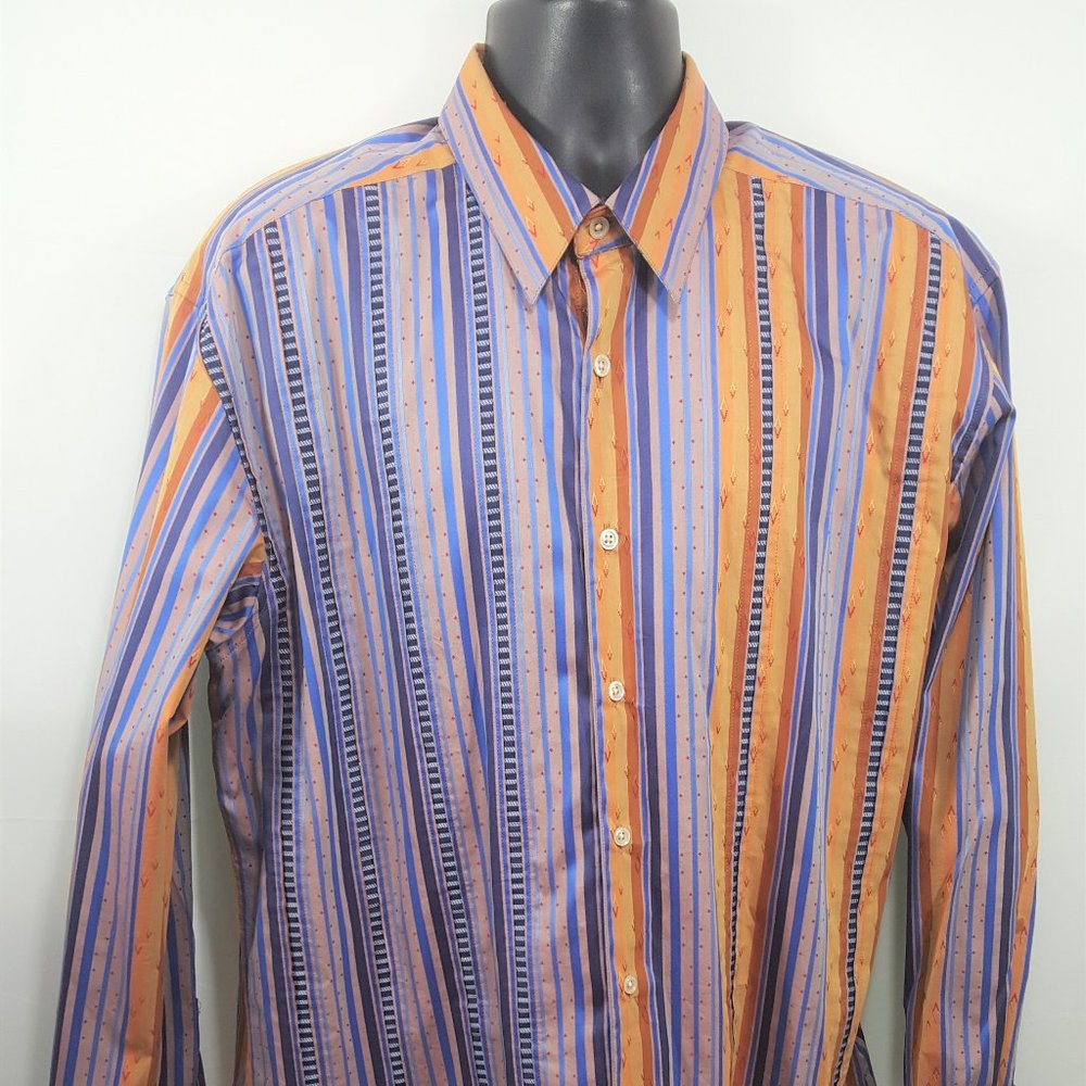 Robert Graham Men's L/S high Quality button short